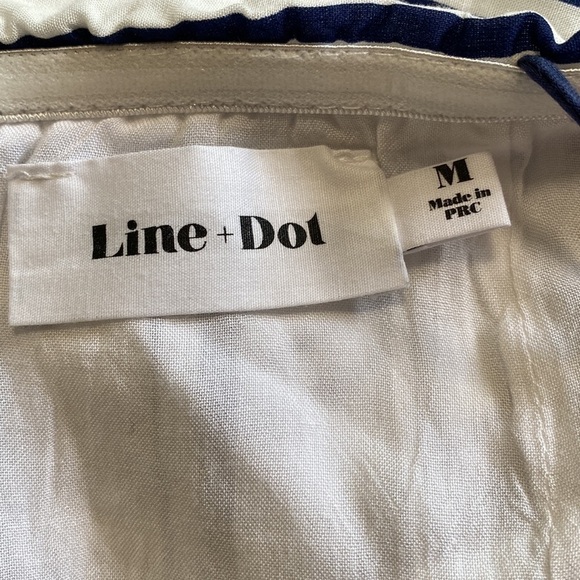 Revolve Line and Dot Gavin Dress in Midnight Blue Blogger Fav Revolve Sz M - Picture 13 of 14